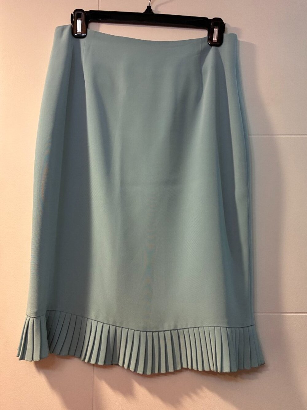 Ecaille Paris Vintage Baby Blue Pencil Skirt, Size 4/6